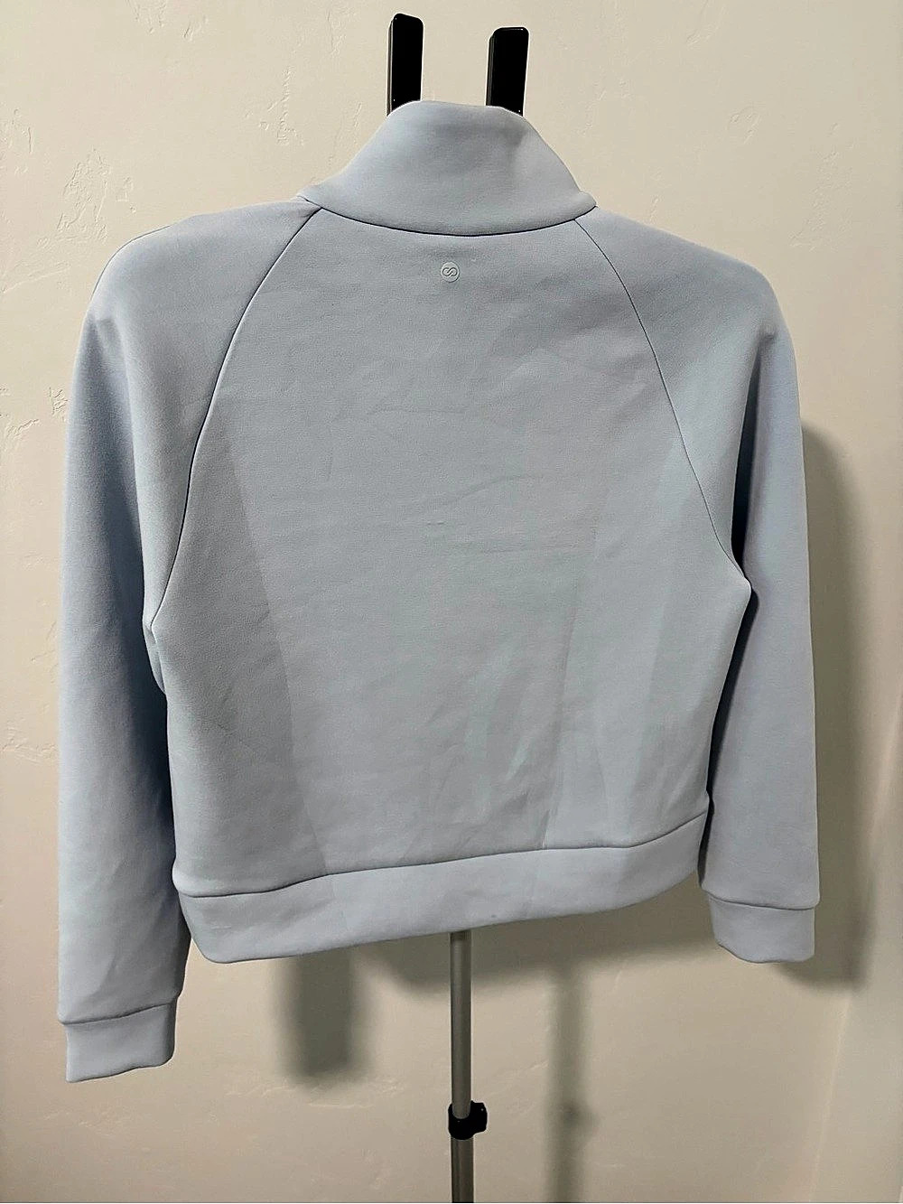 Callaway Soft Scuba Quarter Zip Quarter Zip Pullover in Blue Size Small NWT - Picture 2 of 7